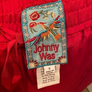 Women’s Johnny Was Silk Pants Sz. S